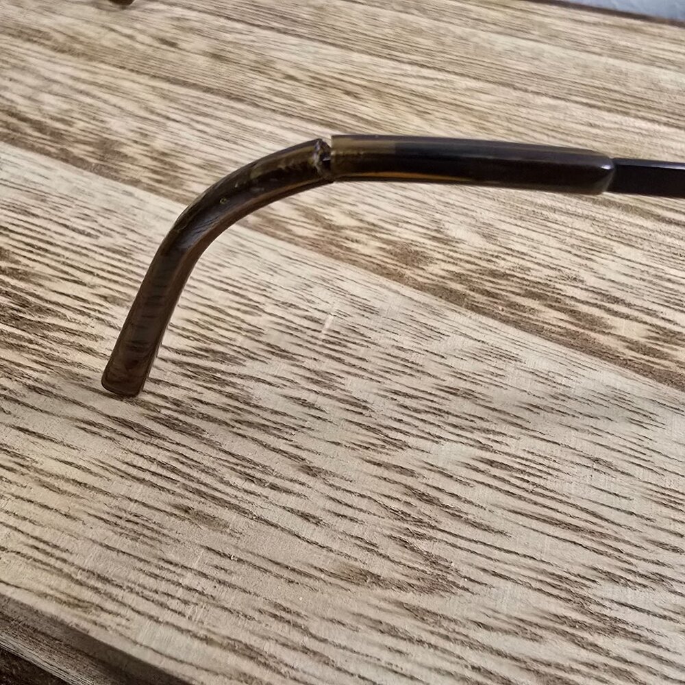 Richard Taylor Scottsdale Jack Eyeglasses Matte Brown 55-16-140 Frame READ - Picture 6 of 13
